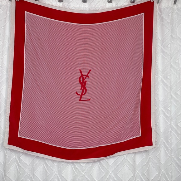 YSL 1970s vintage scarf